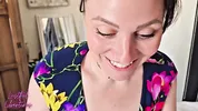 Stepsister teased me in to getting hard for her the family get together