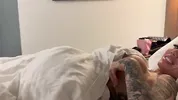 Step Dad, I don’t care if we have to share a bed-Real Amateur homemade- Lacey & Teddy