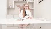 Creamed The Bank Bitch’s Pussy - Got A Better Mortgage Deal ! Fucked Her Tight Manager Pussy Rough