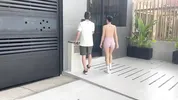 Reconoci a una actriz en la calle mientras entrenaba y la llevo a conocer mi apartamento - Esteban gamboa & Aliciatrece