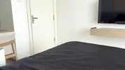 HottiesTwo - "That's Real Hospitality!" - A Friend's Blue-Eyed Girlfriend Seduced Me,OMG!!