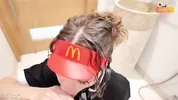Cute McDonald’s Girl Messed Up the Order but Worked It Off All the Way