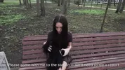 detained a schoolgirl for drinking alcohol in an unauthorized place