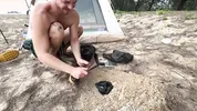 VLOG 2: Our First Camping Sex