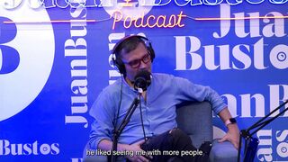 Jessica Sodi fulfills fantasy and cums with her big tits in the sex machine Juan Bustos podcast