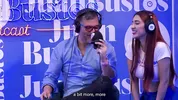 Jessica Sodi fulfills fantasy and cums with her big tits in the sex machine Juan Bustos podcast