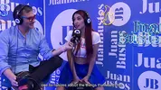Jessica Sodi fulfills fantasy and cums with her big tits in the sex machine Juan Bustos podcast