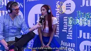 Jessica Sodi fulfills fantasy and cums with her big tits in the sex machine Juan Bustos podcast