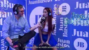 Jessica Sodi fulfills fantasy and cums with her big tits in the sex machine Juan Bustos podcast