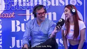 Jessica Sodi fulfills fantasy and cums with her big tits in the sex machine Juan Bustos podcast