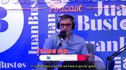 Jessica Sodi fulfills fantasy and cums with her big tits in the sex machine Juan Bustos podcast