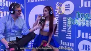 Jessica Sodi fulfills fantasy and cums with her big tits in the sex machine Juan Bustos podcast
