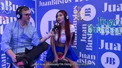Jessica Sodi fulfills fantasy and cums with her big tits in the sex machine Juan Bustos podcast