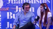 Jessica Sodi fulfills fantasy and cums with her big tits in the sex machine Juan Bustos podcast