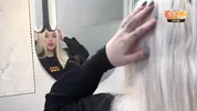 First yoga with the girl's mom, then she asks for a hard fuck with creampie. Filled the milf's pussy