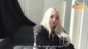 First yoga with the girl's mom, then she asks for a hard fuck with creampie. Filled the milf's pussy
