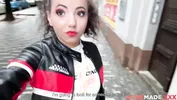 HomemadeXXX - Kinky Czech Brunette Mini Mitzi aka Mitz X Public Walk of Shame