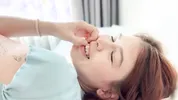 Cute Redhead teen 18 year wakes up in a stepdad’s bed!