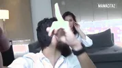 Curvy Colombian Gets Her Natural Tits Grabbed and Fucking Massaged Raw