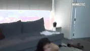 Curvy Colombian Gets Her Natural Tits Grabbed and Fucking Massaged Raw