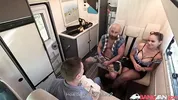 BangVan: Busty RV Driver Jennifer Mendez Caught Peeing by Real Muscled Lumberjack!