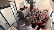 BangVan: Busty RV Driver Jennifer Mendez Caught Peeing by Real Muscled Lumberjack!
