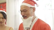 ModelMedia Asia - Have a romantic night of sex with an Asian girl dressed for Christmas