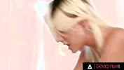 DEVILS FILM - Kenna James Catches Boyfriend Hiding And Jerking Off Then Begs For Hard Sex