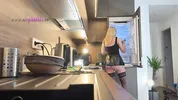 Hot tight shaved pussy all natural college girl comes for fashion try on haul turns out porn casting