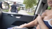 Uber Driver gave me a 5-star creampie