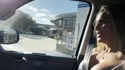 Uber Driver gave me a 5-star creampie