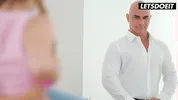 Stepdad Steals Stepson's Girlfriend for Sizzling MMF Threesome - LATINA MILF