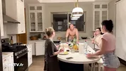 Hot sex with a big boobs french babe