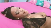 BIG-BREASTED BEAUTIES Scene-4_Busty black woman in sexy lingerie having interracial sex