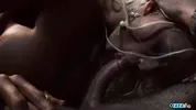 Curvy milfs nailed by two cowboys at a barn in a superb group sex action