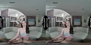 UP CLOSE VR - Gorgeous Petite Brunette Celestina Blooms Is Craving A CREAMPIE From You - POV