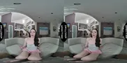 UP CLOSE VR - Gorgeous Petite Brunette Celestina Blooms Is Craving A CREAMPIE From You - POV