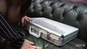 To recover from a business meeting blonde lesbian has her busty assistant eat her pussy