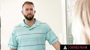 DEVILS FILM - Cute Blonde Babysitter Gets Banged By Her Boss