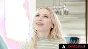DEVILS FILM - Cute Blonde Babysitter Gets Banged By Her Boss