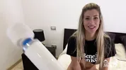 Dirty blonde – Shona River cums hard playing with her toys on the bed | Benefit Monkey