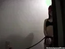 Sexy japanese BDSM chick is tied up