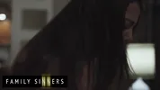 FAMILY SINNERS - Hot Babe Rides Her Boyfriend’s Father’s Cock And Gets Her Pussy Showered With Cum