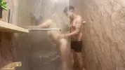 My roomie fucks me while I take a bath!! It makes me come in the shower.