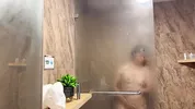 My roomie fucks me while I take a bath!! It makes me come in the shower.