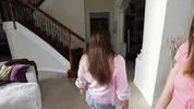 My GF's Little Stepsis Gets Freaky On My BBC - Teen Loves Black