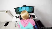 CumDumpsterTeens - Ana Lingus is caught off guard by her boyfriend massive erection