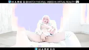 Hot Asian girl Mio Ichihara plays with her sex toy in VR.