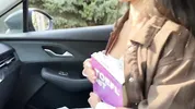 I creampied this beauty right in the car