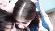 Spanish Threesome: Mature Couple Fuck Teen Slut